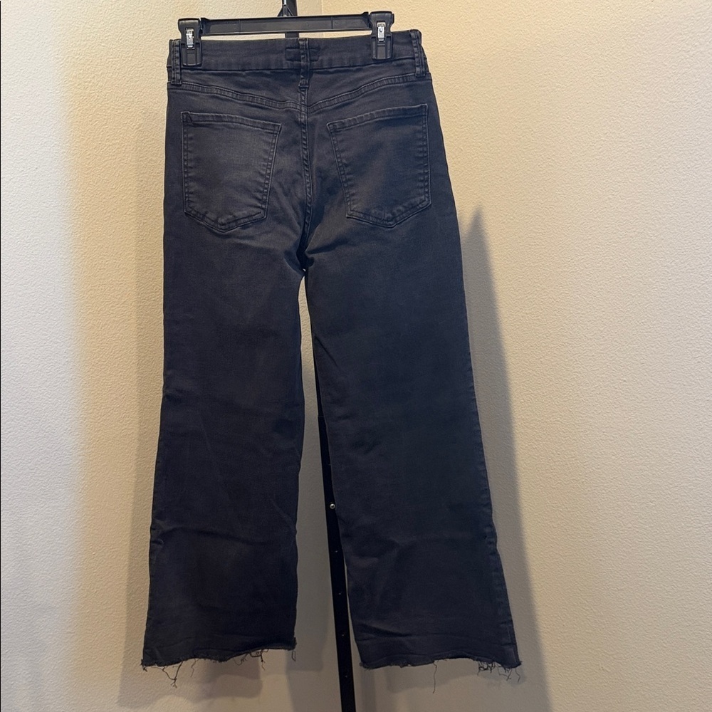 Kut from the Kloth Black wide Leg Jeans NWOT - Picture 4 of 4
